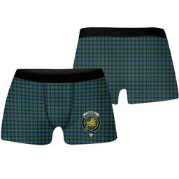 ScotsTee Shop Scottish Campbell of Argyll Ancient Crest Tartan Boxer Shorts