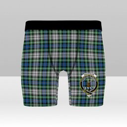 ScotsTee Shop Scottish Davidson of Tulloch Dress Ancient Crest Tartan Boxer Shorts