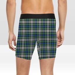 ScotsTee Shop Scottish Davidson of Tulloch Dress Ancient Crest Tartan Boxer Shorts