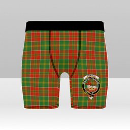 ScotsTee Shop Scottish Donald of Kingsburgh Ancient Crest Tartan Boxer Shorts