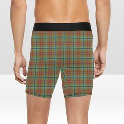 ScotsTee Shop Scottish Currie of Arran Ancient Clan Crest Tartan Boxer Shorts