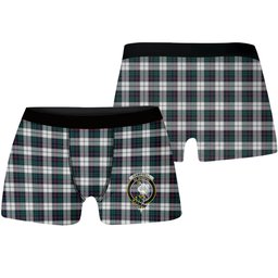 ScotsTee Shop Scottish Campbell of Cawdor Dress Modern Crest Tartan Boxer Shorts