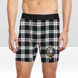 ScotsTee Shop Scottish Campbell of Cawdor Dress Modern Crest Tartan Boxer Shorts