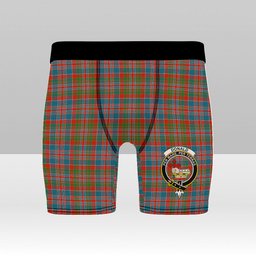 ScotsTee Shop Scottish Donald of Boisdale Ancient Crest Tartan Boxer Shorts