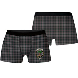 ScotsTee Shop Scottish Christie (London) Hunting Crest Tartan Boxer Shorts