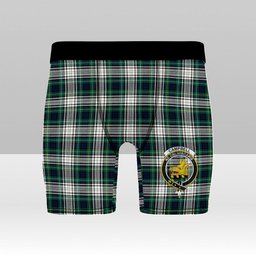 ScotsTee Shop Scottish Campbell Dress Modern Crest Tartan Boxer Shorts