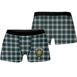 ScotsTee Shop Scottish Campbell Dress Modern Crest Tartan Boxer Shorts