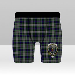 ScotsTee Shop Scottish Davidson of Tulloch Dress Crest Tartan Boxer Shorts