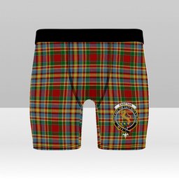 ScotsTee Shop Scottish Chattan Chief of Clan Crest Tartan Boxer Shorts