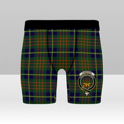 ScotsTee Shop Scottish Cameron of Lochiel Hunting Modern Crest Tartan Boxer Shorts