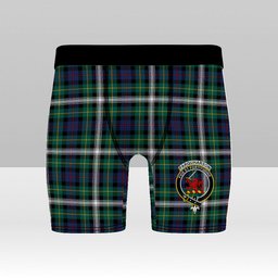 ScotsTee Shop Scottish Farquharson Dress Modern Crest Tartan Boxer Shorts