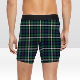 ScotsTee Shop Scottish Farquharson Dress Modern Crest Tartan Boxer Shorts
