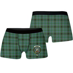 ScotsTee Shop Scottish Duncan of Sketraw Ancient Crest Tartan Boxer Shorts