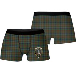 ScotsTee Shop Scottish MacLean of Kingairloch Crest Tartan Boxer Shorts