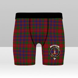 ScotsTee Shop Scottish MacIntyre of Gatehouse Crest Tartan Boxer Shorts