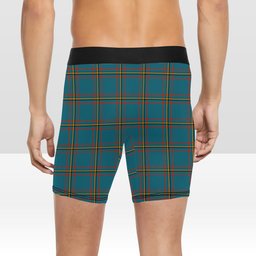 ScotsTee Shop Scottish MacLaine of Lochbuie Hunting Ancient Crest Tartan Boxer Shorts