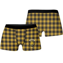 ScotsTee Shop Scottish MacLeod of Lewis Ancient SC Crest Tartan Boxer Shorts
