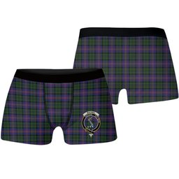 ScotsTee Shop Scottish MacNeil of Colonsay 2 Crest Tartan Boxer Shorts