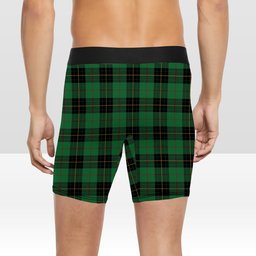 ScotsTee Shop Scottish McArthur-Fox Hunting Ancient Crest Tartan Boxer Shorts