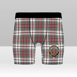 ScotsTee Shop Scottish McBain Dress Modern Crest Tartan Boxer Shorts