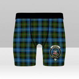 ScotsTee Shop Scottish MacNeil of Barra Crest Tartan Boxer Shorts
