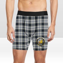 ScotsTee Shop Scottish MacTavish of Dunardry Dress Crest Tartan Boxer Shorts