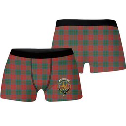 ScotsTee Shop Scottish MacPherson of Cluny Ancient Crest Tartan Boxer Shorts
