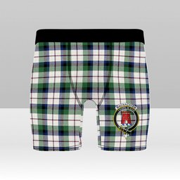 ScotsTee Shop Scottish MacNachten Dress Modern Crest Tartan Boxer Shorts