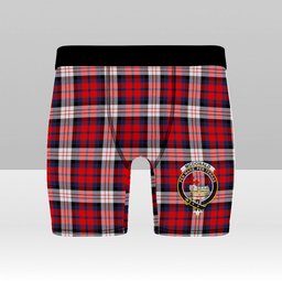 ScotsTee Shop Scottish McDonald Dress Irish Modern Crest Tartan Boxer Shorts
