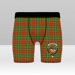 ScotsTee Shop Scottish McDonald of Kingsburgh Ancient Crest Tartan Boxer Shorts