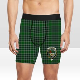ScotsTee Shop Scottish McDonald Lord of the Isles Hunting Crest Tartan Boxer Shorts