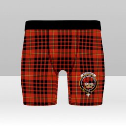 ScotsTee Shop Scottish McDonald of Ardnamurchan Ancient Crest Tartan Boxer Shorts