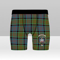 ScotsTee Shop Scottish McDonald of Clan Ranald Ancient Crest Tartan Boxer Shorts