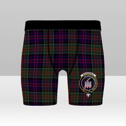 ScotsTee Shop Scottish McDonald of Clan Ranald Crest Tartan Boxer Shorts