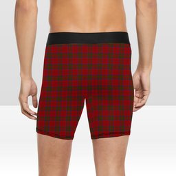 ScotsTee Shop Scottish McDonell of Keppoch Crest Tartan Boxer Shorts