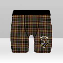 ScotsTee Shop Scottish McKay of Strathnaver Crest Tartan Boxer Shorts