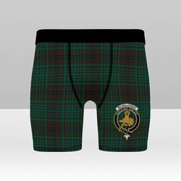 ScotsTee Shop Scottish McGillivray Hunting Modern Crest Tartan Boxer Shorts