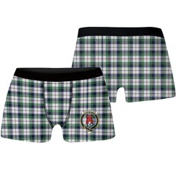 ScotsTee Shop Scottish Mcnaghten Dress Modern Crest Tartan Boxer Shorts