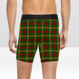 ScotsTee Shop Scottish McMillan Society of Glasgow Crest Tartan Boxer Shorts