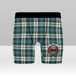 ScotsTee Shop Scottish McLeod Of Californian Ancient Crest Tartan Boxer Shorts