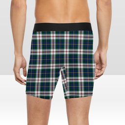 ScotsTee Shop Scottish McLeod Of Californian Modern Crest Tartan Boxer Shorts
