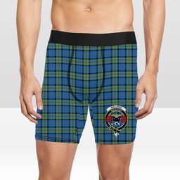 ScotsTee Shop Scottish McLeod of Harris Ancient Crest Tartan Boxer Shorts