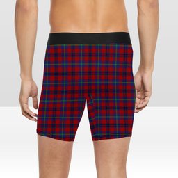 ScotsTee Shop Scottish Nicolson of Tiree & Coll Crest Tartan Boxer Shorts