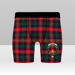 ScotsTee Shop Scottish Rattray of Lude Modern Crest Tartan Boxer Shorts