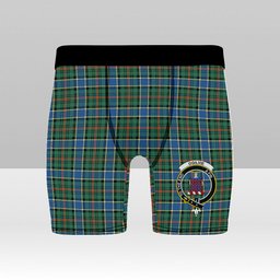 ScotsTee Shop Scottish Ogilvie (Ogilvy) Hunting Ancient Crest Tartan Boxer Shorts