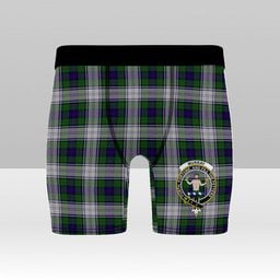 ScotsTee Shop Scottish Murray of Atholl Dress Crest Tartan Boxer Shorts