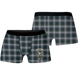 ScotsTee Shop Scottish Murray of Atholl Dress Crest Tartan Boxer Shorts