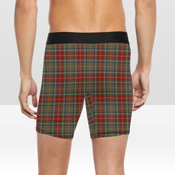 ScotsTee Shop Scottish Muirhead Hunting Modern Crest Tartan Boxer Shorts