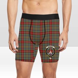 ScotsTee Shop Scottish Muirhead Hunting Modern Crest Tartan Boxer Shorts