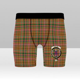 ScotsTee Shop Scottish Ogilvie (Ogilvy) of Strathallan Ancient Crest Tartan Boxer Shorts